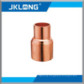 J9002 Copper coupling with stop rolled 1 inch copper coupling